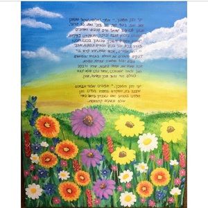 Painting & Prayer - Jewish Shabbat Candle lighting